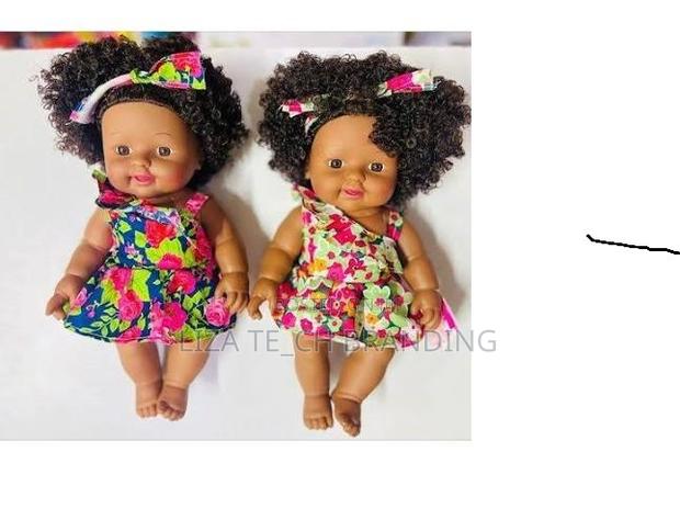Black Doll African Girl Toy for Kids