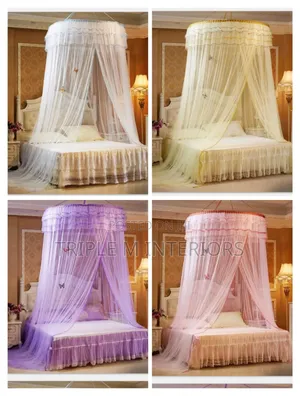 5 by 6 Round Mosquito Nets -Premium Bedroom Quality