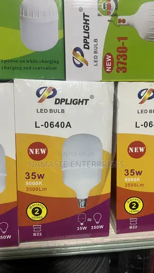 DPLIGHT LED Bulb 35W - L-0640a - 3500LM Super Bright - B22 - Daylight