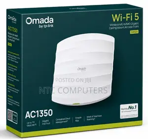 TP-Link EAP225 AC1350 Wireless MUMIMO Gigabit CeilingMount AccessPoint