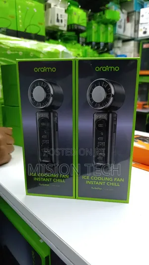 Oraimo TurboFan Rechargeable Foldable Handheld Fan* 