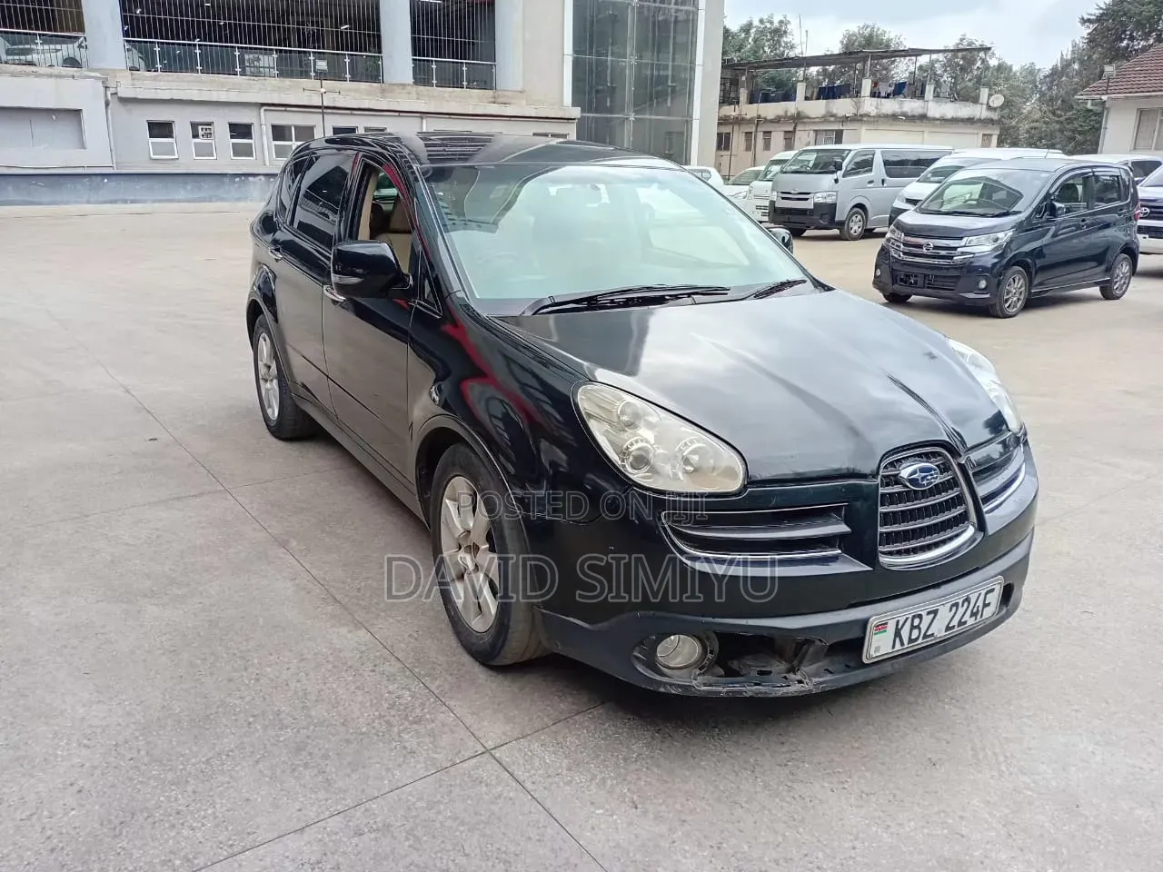 Subaru Exiga 2008 Black