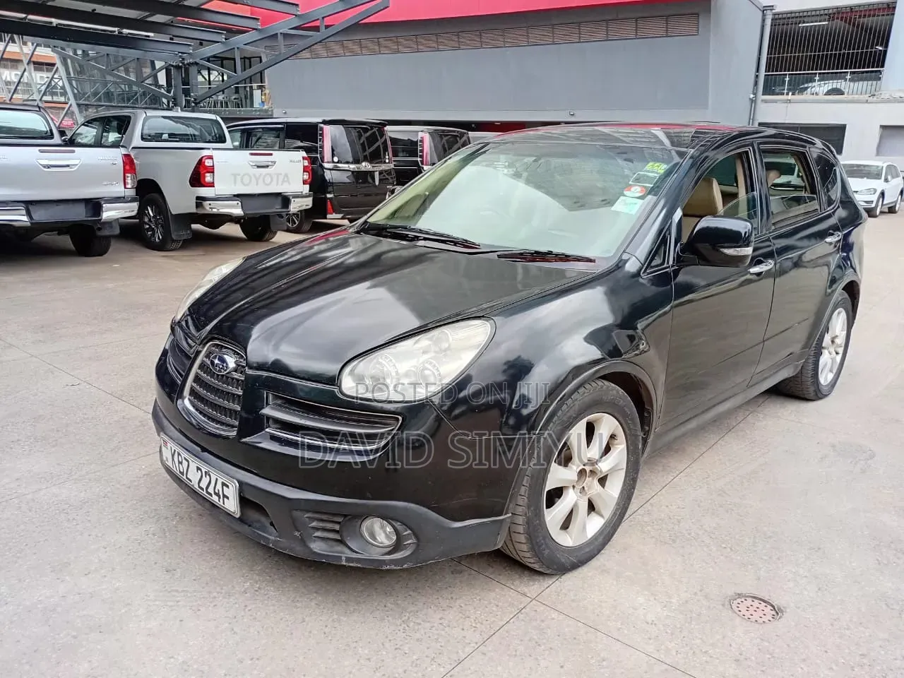 Subaru Exiga 2008 Black