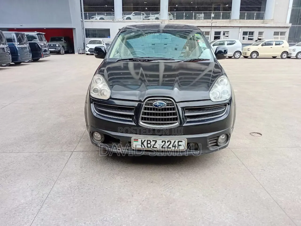 Subaru Exiga 2008 Black