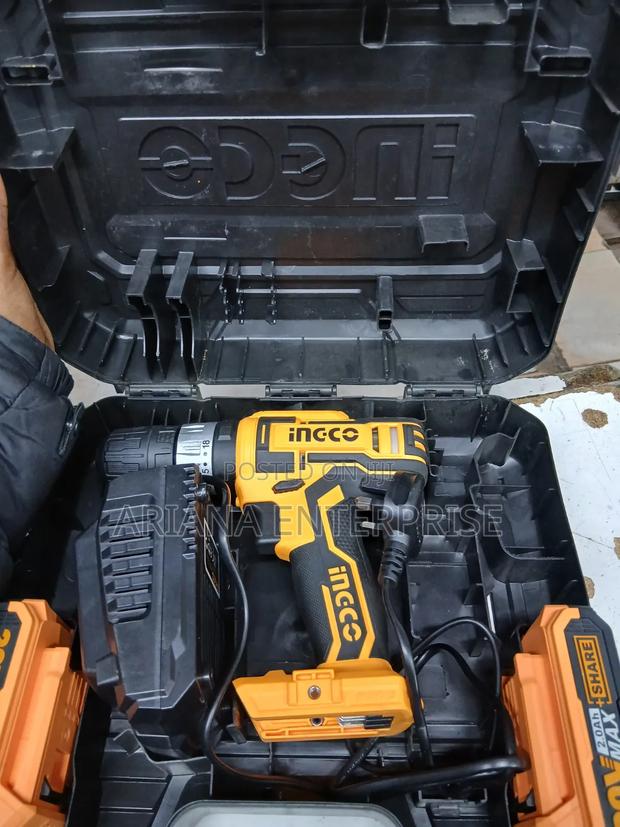 Rechargeable 20v Ingco Impact Drill Kit