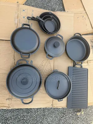 Raw Cast Iron Cookware