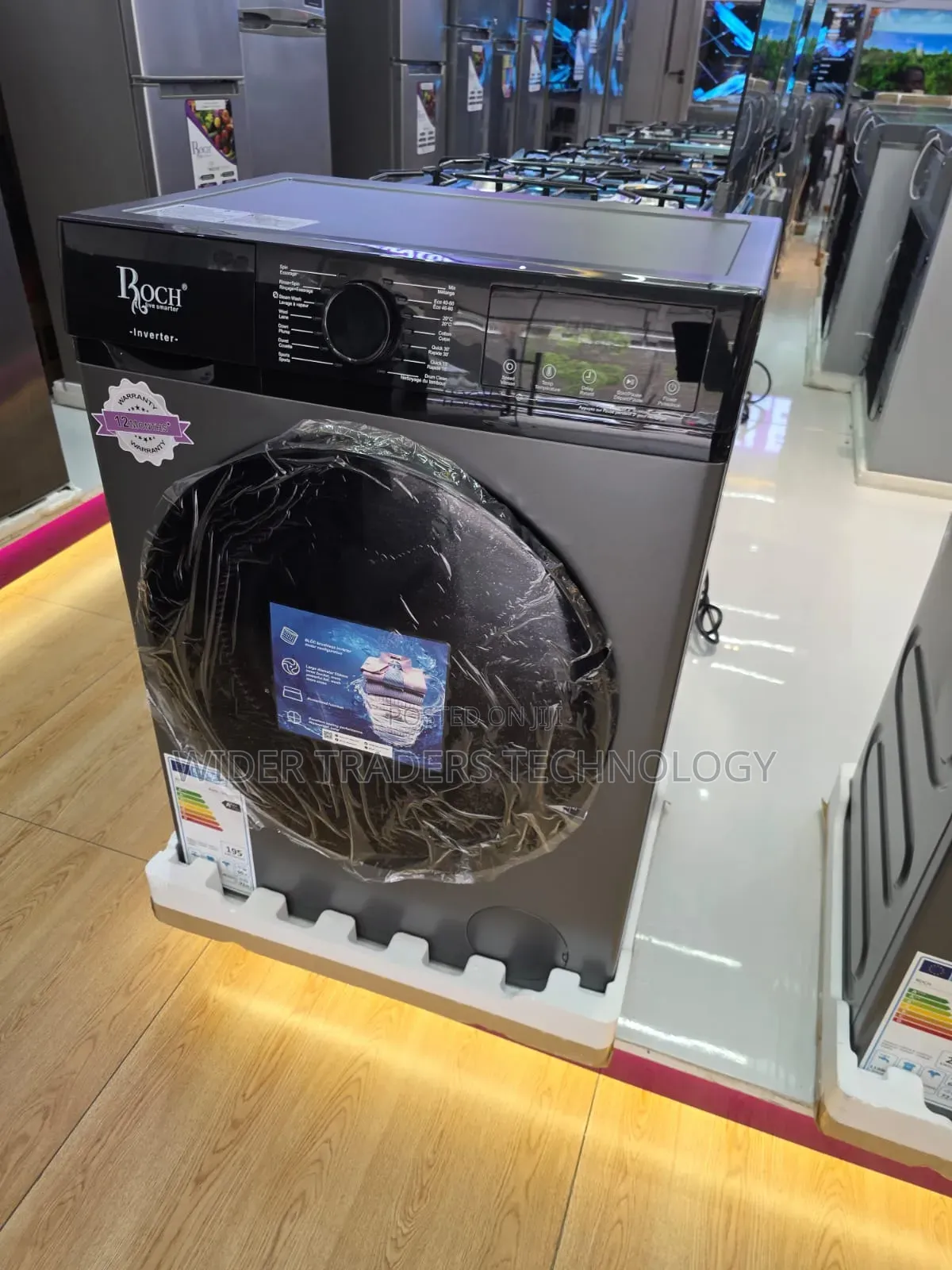 Roch 10/7kgs Wash and Dry Front Load Washing Machine