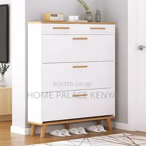 Shoe Rack; Space Saving Shoe Rack Storage Cabinet for Entryway