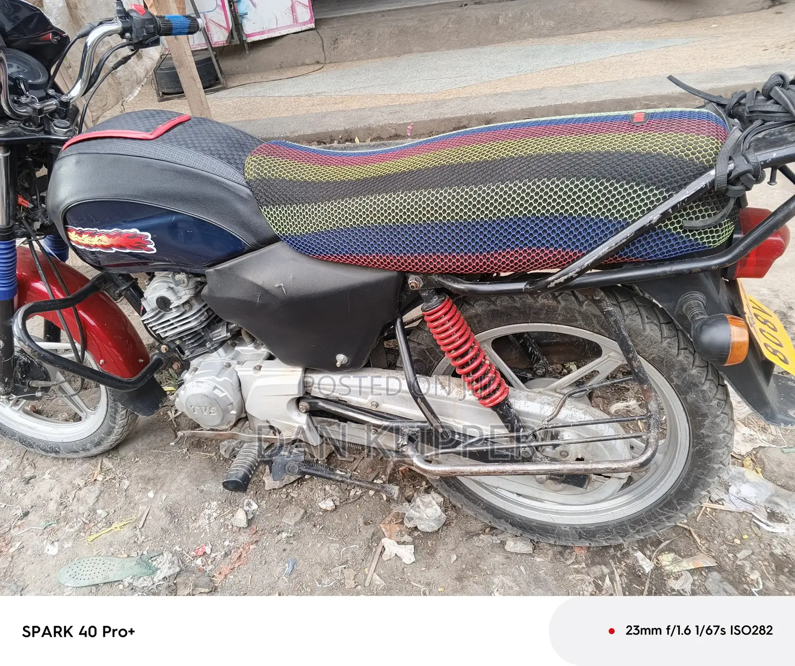 TVS HLX 125 2021 Blue