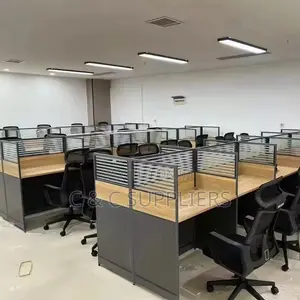 6-Seater Person Staff Office Workstation