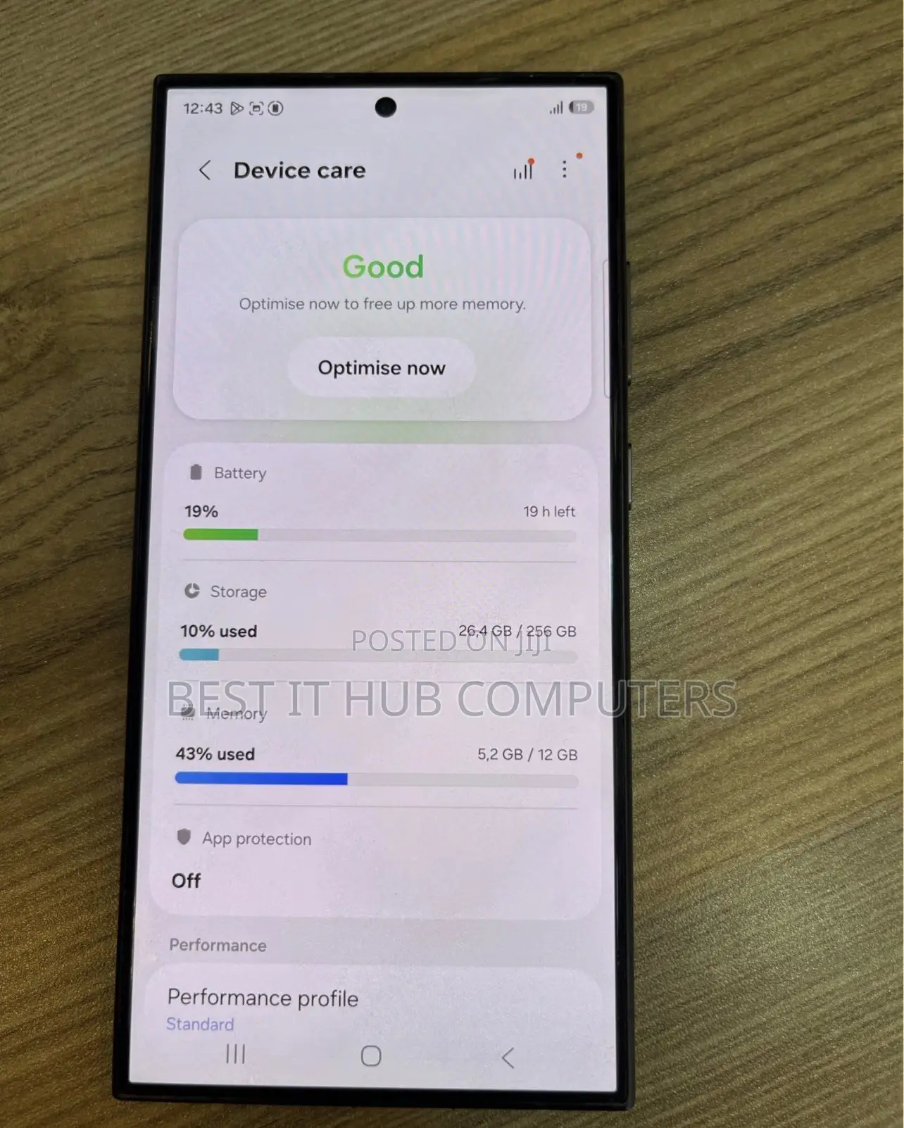 Samsung Galaxy S24 Ultra 256 GB Graphite