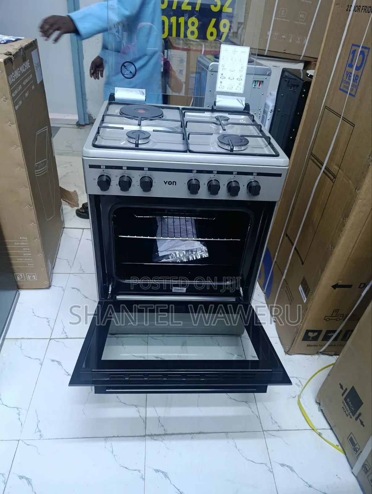 Von Cooker With Gas Sensor