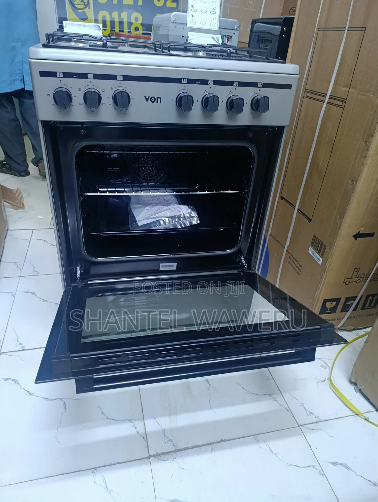 Von Cooker With Gas Sensor