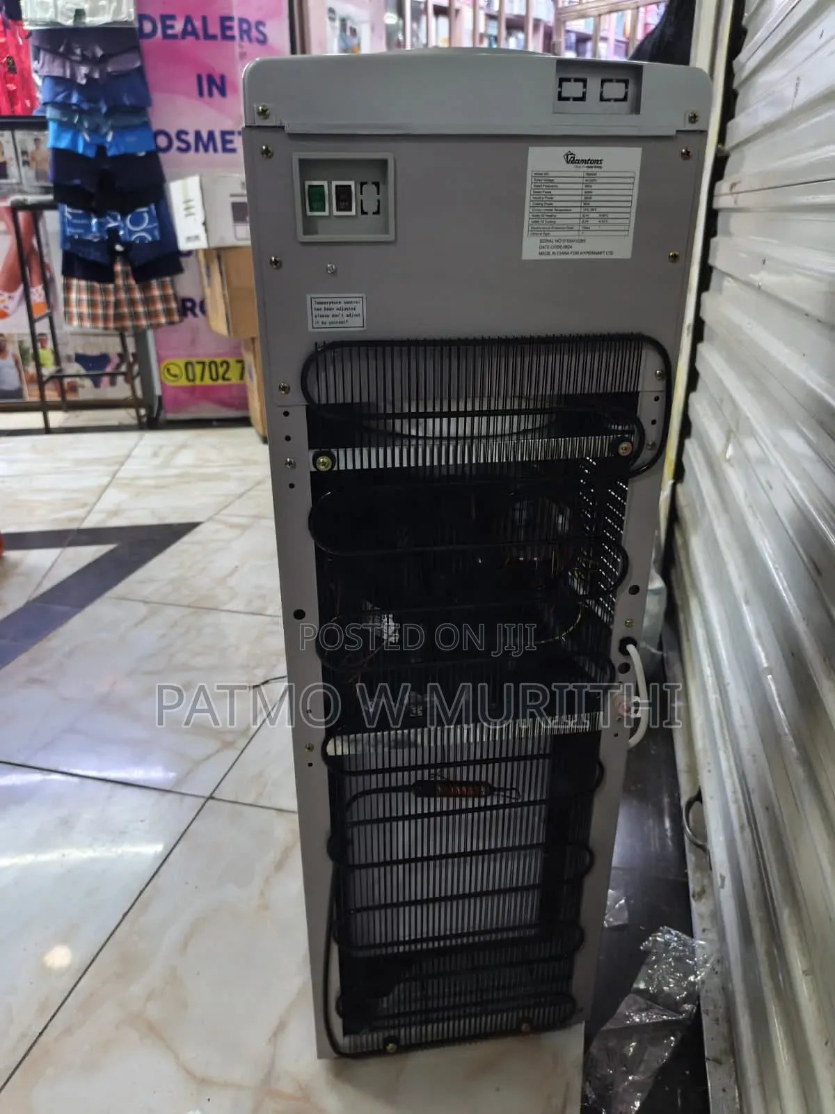 Ramtons Water Dispenser Three Tap With Compressor Hot Cold and Normal