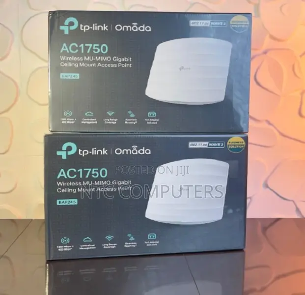 TP-Link EAP245 - AC1750 Wireless Dual Band Gigabit CeilingMount AP