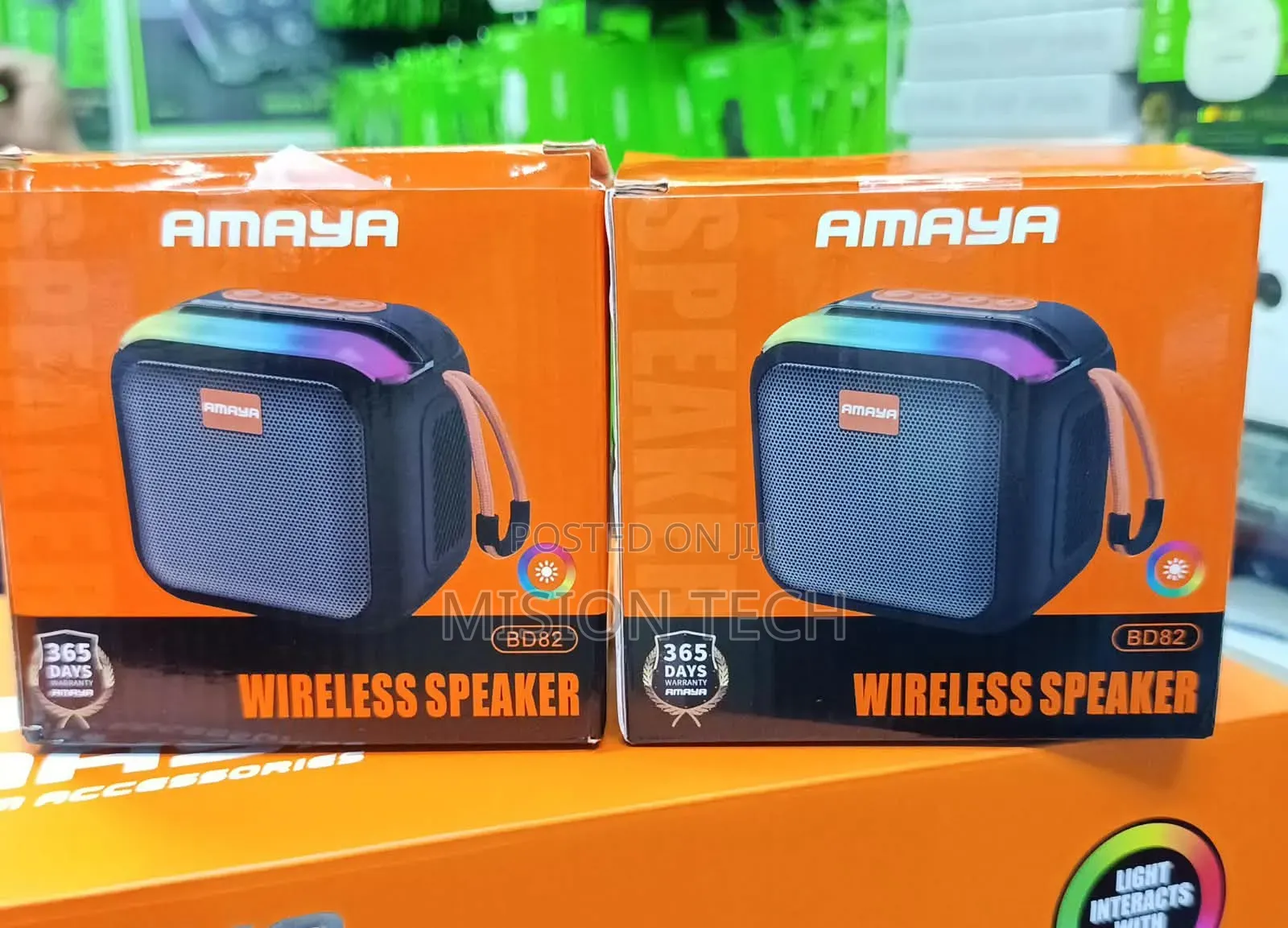 Amaya BD82 Portable Wireless Bluetooth Speaker *