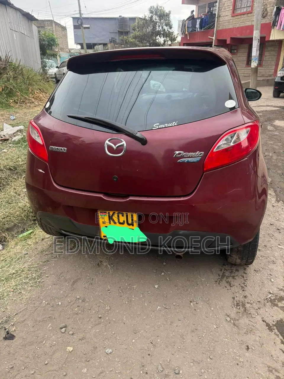 Mazda Demio 2012 Maroon