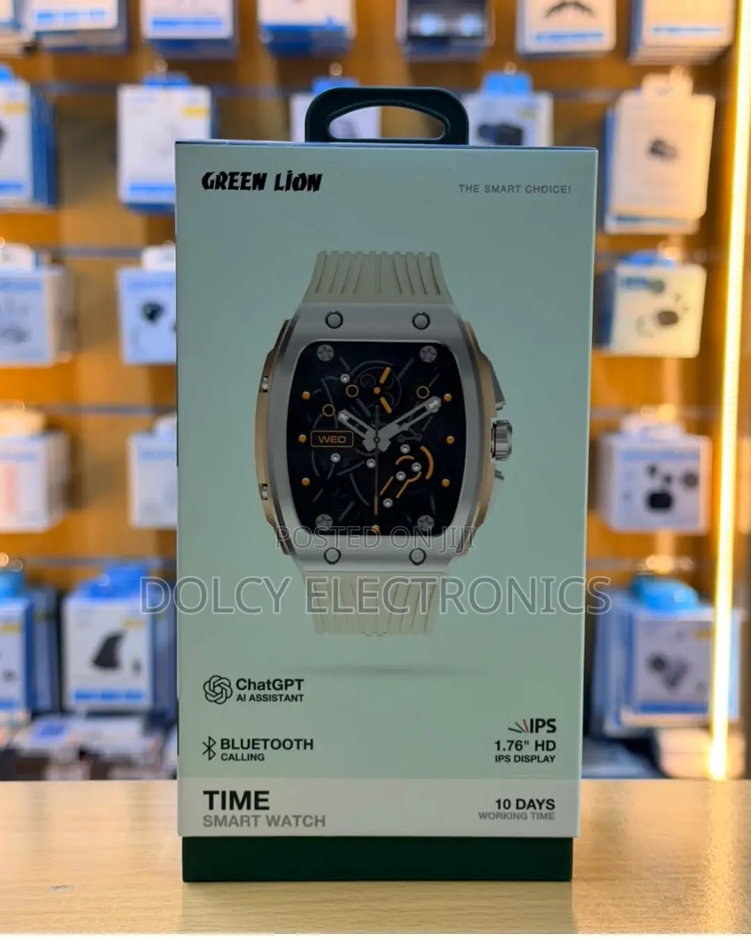 Green Lion Time Smart Watch