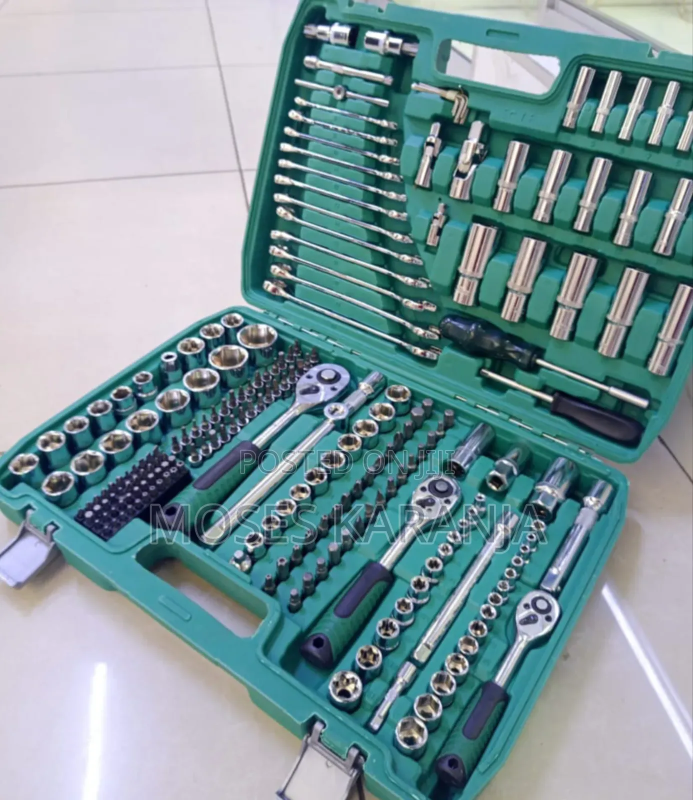 216-Piece Mechanics Tool Kit for Auto & Home Repairs