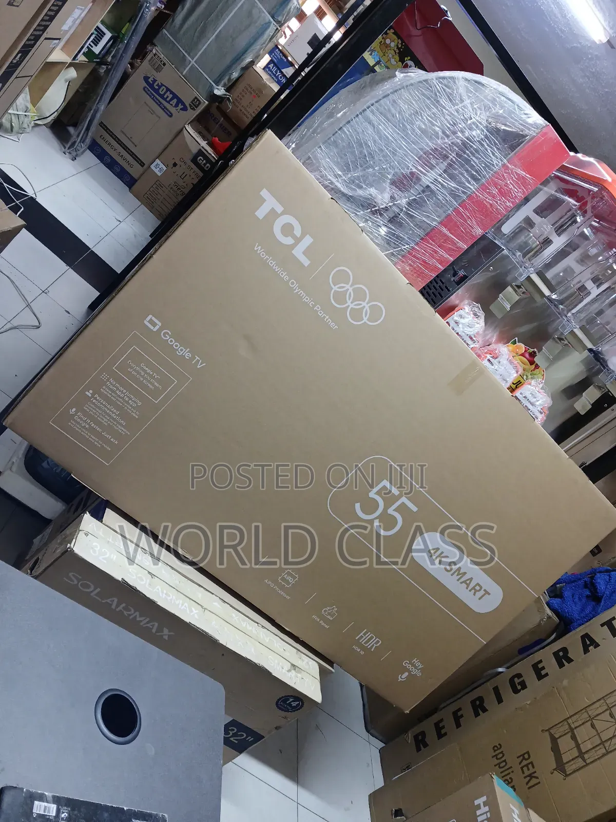 TCL 55-Inch Smart Google TV (Model Series V6D)