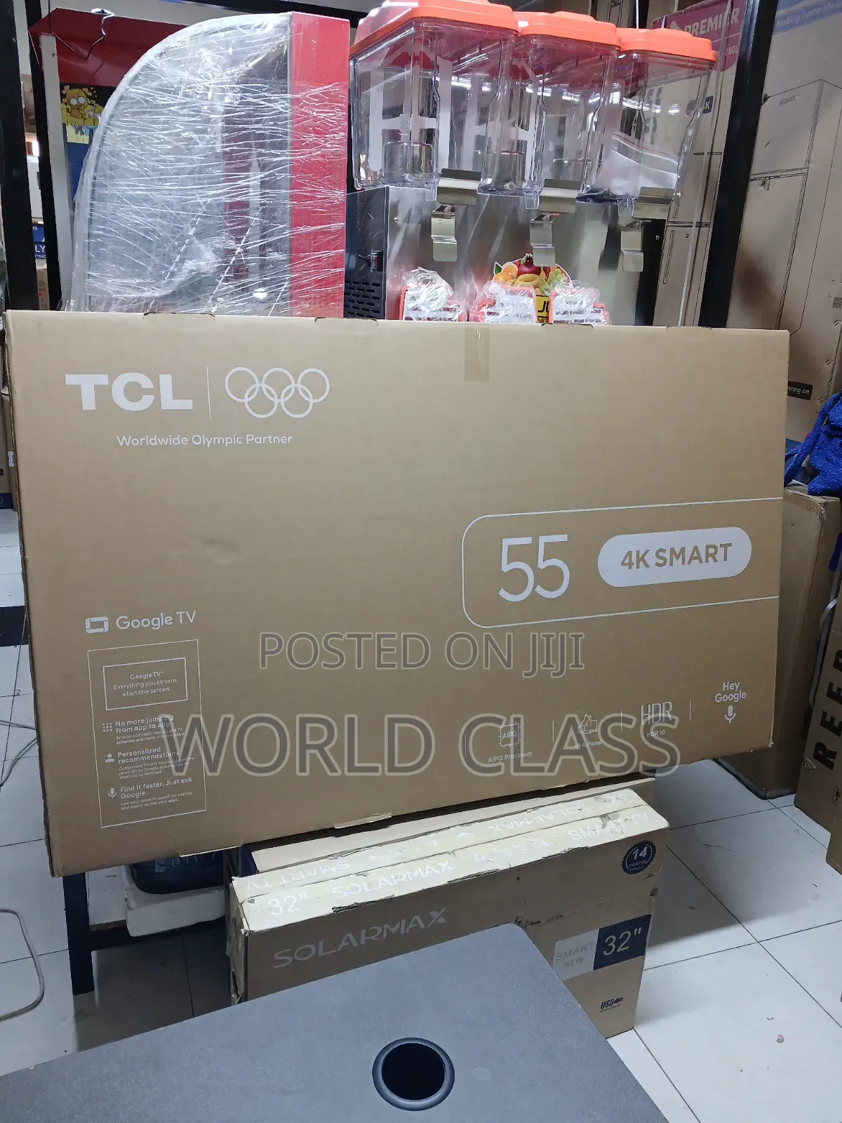 TCL 55-Inch Smart Google TV (Model Series V6D)