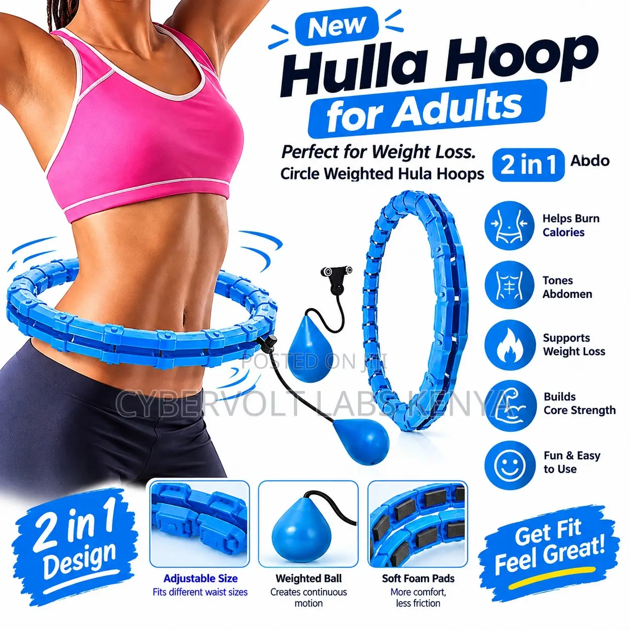 Restocked Cramp Care Belt for Pain Relief