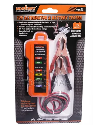 Horusdy 12V Alternator Battery Tester 97554.