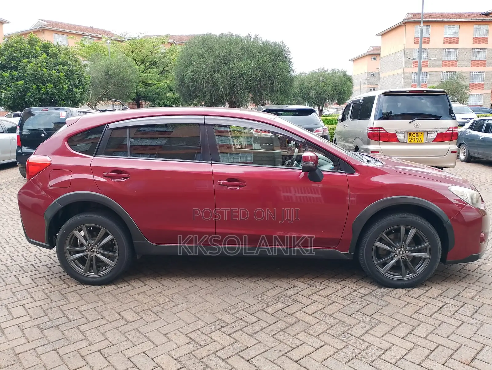 Subaru XV 2014 Red