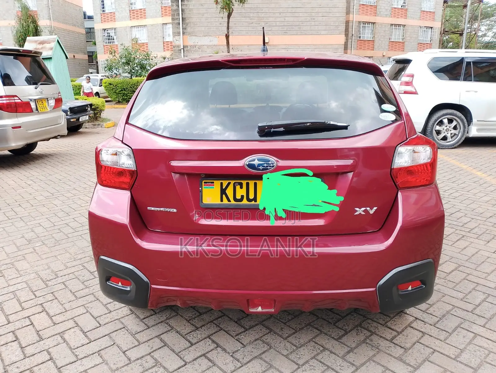 Subaru XV 2014 Red