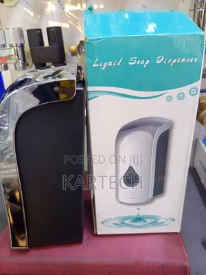Silver Liquid Soap Dispenser – Wall Mounted