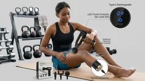 Body Massage Gun - Deep Tissue Massager Electric Fascia Massage Gun