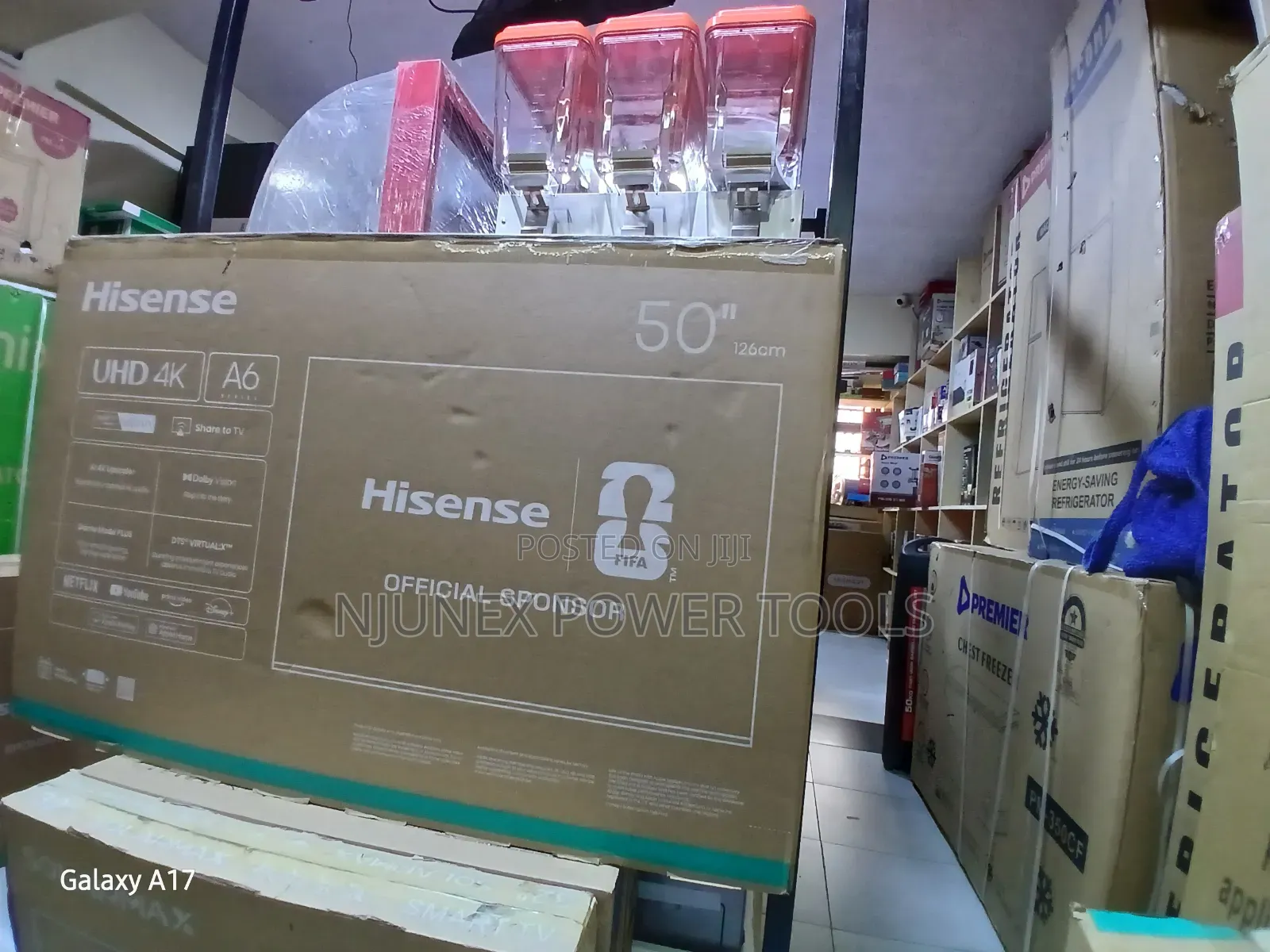 Hisense 50-Inch A6 Series Uhd Smart Led TV