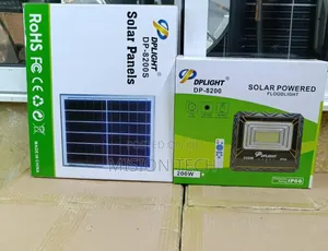 Dp Light 200w Solar-Powered Floodlight