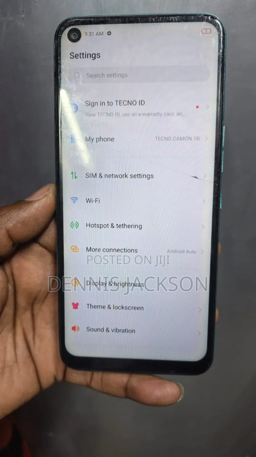 Tecno Camon 17 128 GB Green