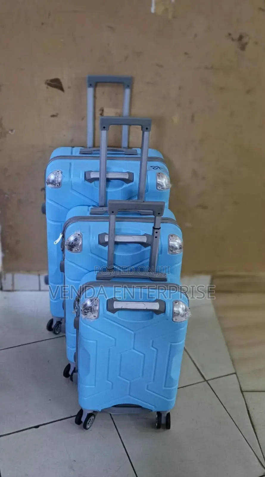 Fibre Suitcase Blue