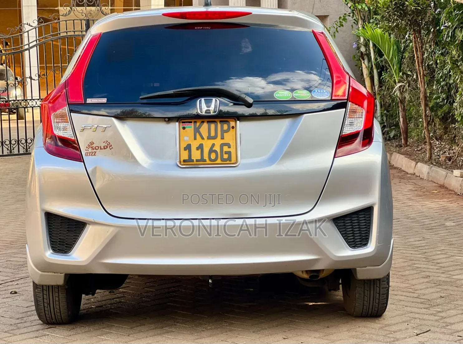 Honda Fit 2016 Silver