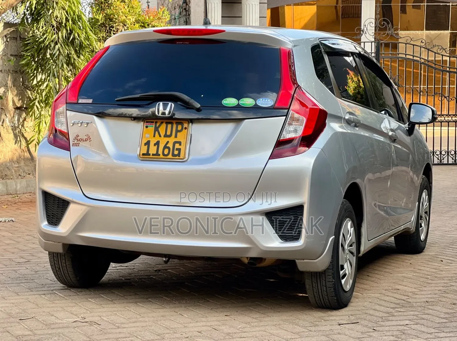 Honda Fit 2016 Silver