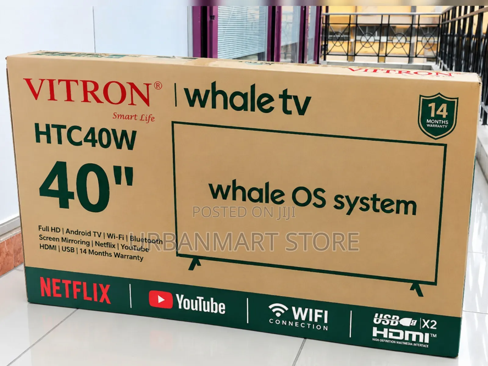 Vitron 40 Inch Full HD Smart Television