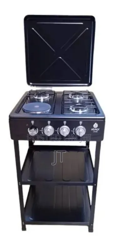 Nunix Standing Cooker With Shelves LTS02 3G+1E