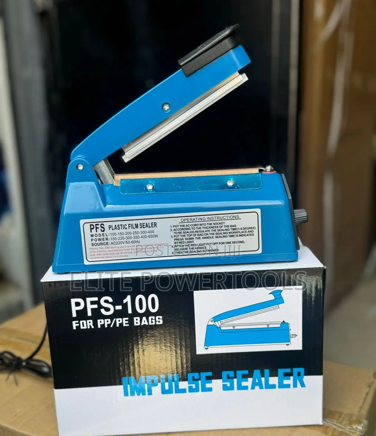Electric Plastic Heat Sealer Machine