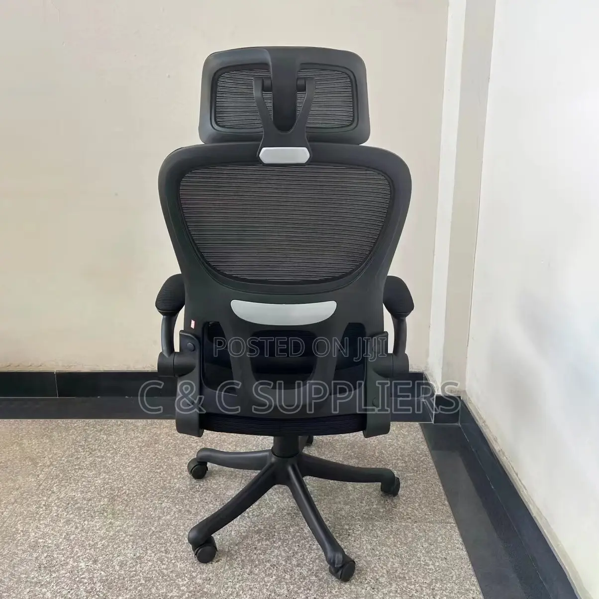 Study Ergonomic Chair With Flip Armrest