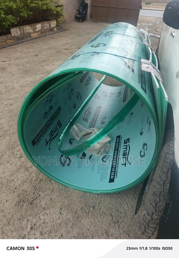 Green UV Treated Polycarbonate Sheets 8mm