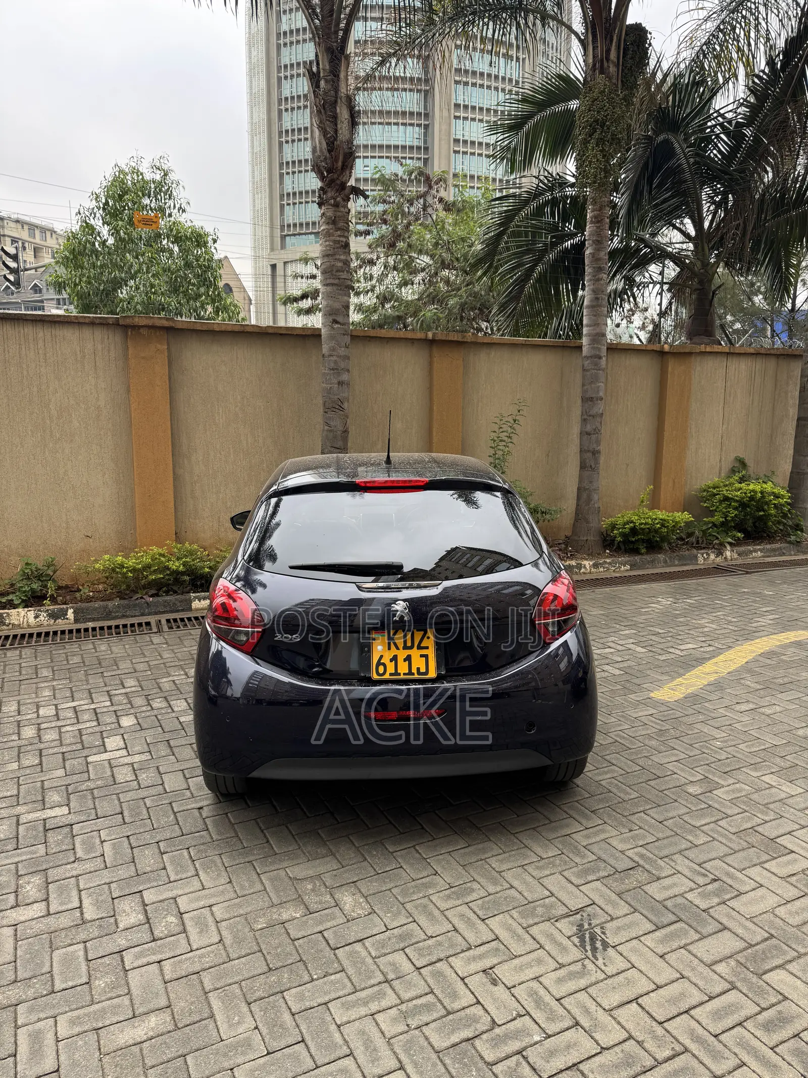 Peugeot 208 2019 Blue