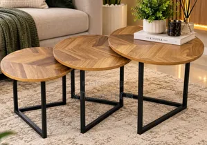 Modern 3 in 1 Executive Pure Marble Table