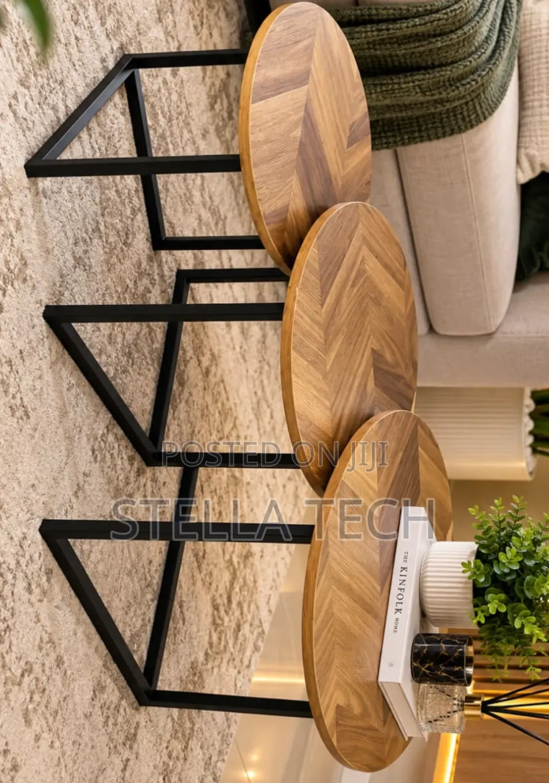 Modern 3 in 1 Executive Pure Marble Table