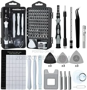 115 PCS Precision Screw Driver Set