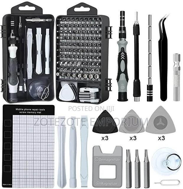 115 PCS Precision Screw Driver Set - thumbnail 3