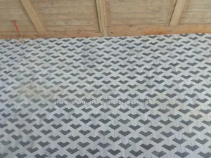 Coloured 3D Cabro Paving Blocks