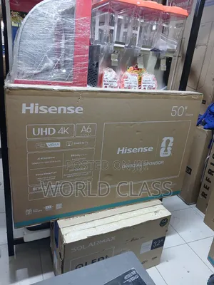 Hisense 50-Inch UHD Smart TV From the A6 Series.