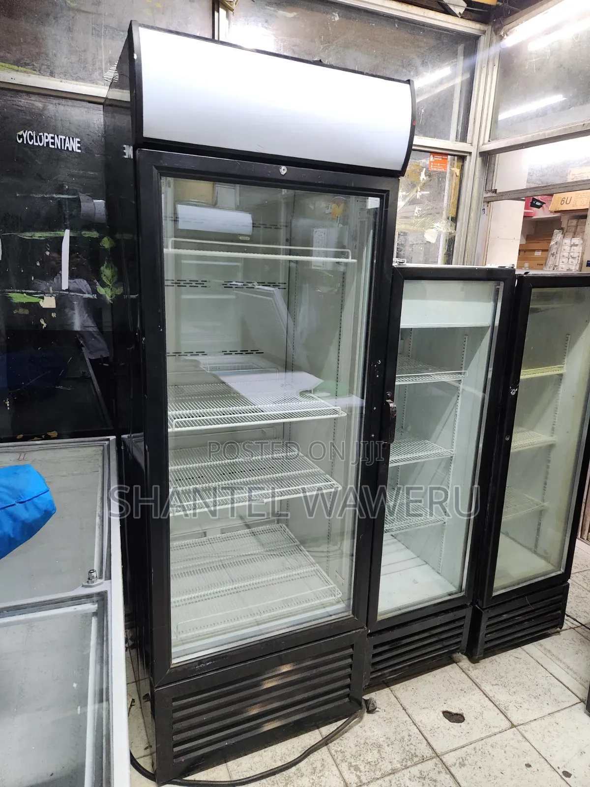 Wworking Fridge Display Refrigerator